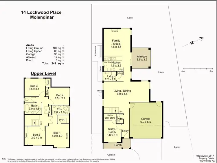 Floorplan of Homely house listing, 14 Lockwood Place, Molendinar QLD 4214