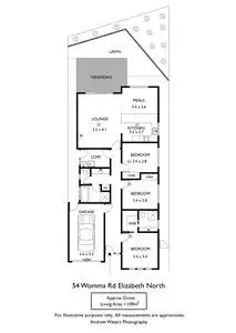 Floorplan of Homely house listing, 54 Womma Road, Elizabeth North SA 5113
