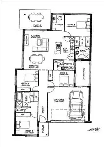 Floorplan of Homely house listing, 28 Glengrove Circuit, Mango Hill QLD 4509