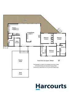 Floorplan of Homely house listing, 22 Doughboy Drive, Kettering TAS 7155