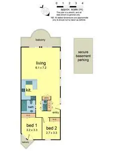 Floorplan of Homely apartment listing, 49/13-15 Hewish Rd, Croydon VIC 3136