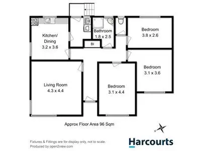 Floorplan of Homely house listing, 29 Hayton Place, Bridgewater TAS 7030