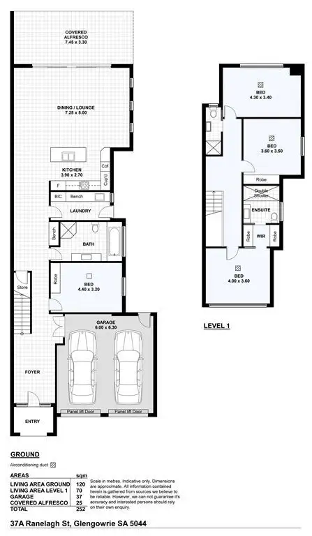 Floorplan of Homely house listing, 37A Ranelagh Street, Glengowrie SA 5044