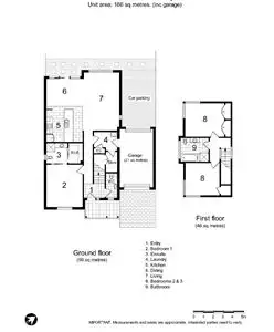 Floorplan of Homely unit listing, 8/10 Denison Street, Kingston TAS 7050