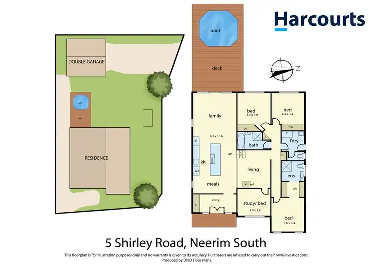 Floorplan of Homely house listing, 5 Shirley Road, Neerim South VIC 3831