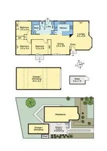 Floorplan of Homely house listing, 3 Dransfield Way, Epping VIC 3076