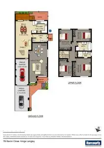 Floorplan of Homely house listing, 7B Baron Close, Kings Langley NSW 2147