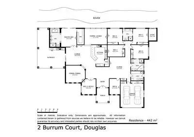 Floorplan of Homely house listing, 2 Burrum Court, Douglas QLD 4814