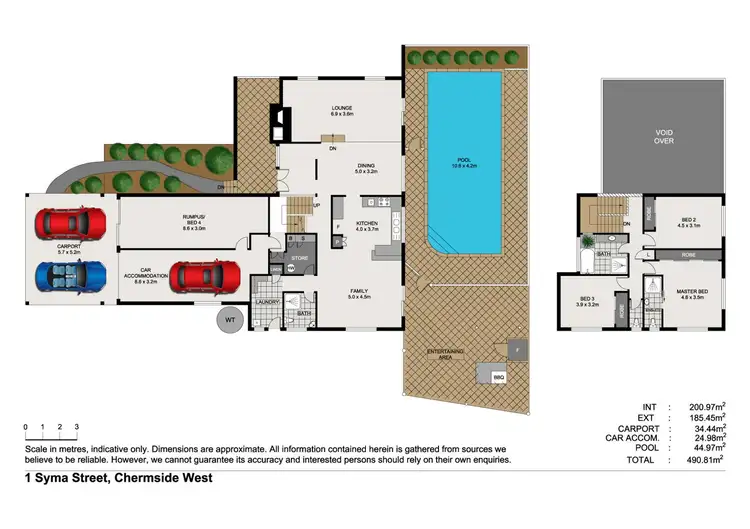 Floorplan of Homely house listing, 1 Syma Street, Chermside West QLD 4032