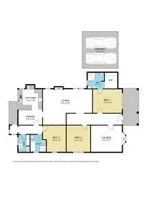 Floorplan of Homely house listing, 23 Wallace Street, Meredith VIC 3333