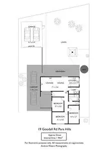 Floorplan of Homely house listing, 19 Goodall Road, Para Hills SA 5096