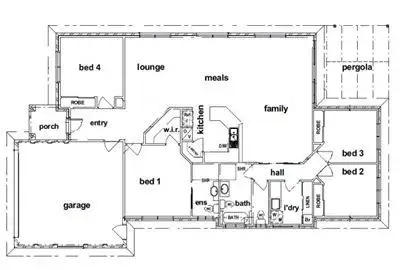 Floorplan of Homely house listing, 71 Honeyeater Circuit, Thurgoona NSW 2640