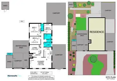 Floorplan of Homely house listing, 4 Resolute Crescent, Hallett Cove SA 5158