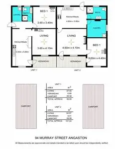 Floorplan of Homely house listing, 94 Murray Street, Angaston SA 5353