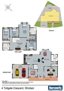 Floorplan of Homely house listing, 4 Tollgate Crescent, Windsor NSW 2756