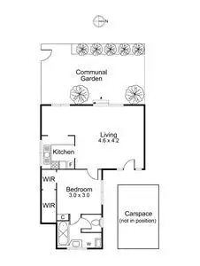 Floorplan of Homely apartment listing, 4/243 Gower Street, Preston VIC 3072