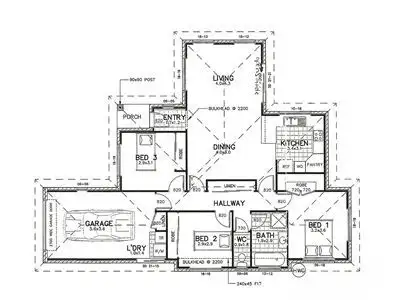 Floorplan of Homely house listing, 33 Jacques Road, Granton TAS 7030