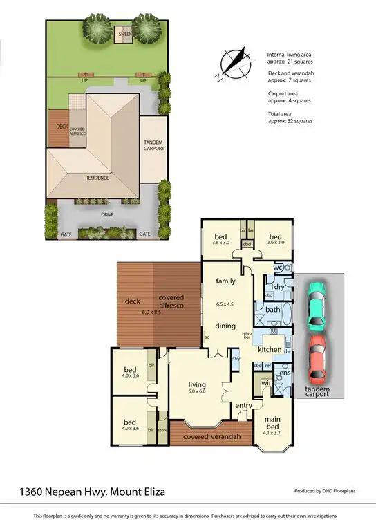 Floorplan of Homely house listing, 1360 Nepean Highway, Mount Eliza VIC 3930