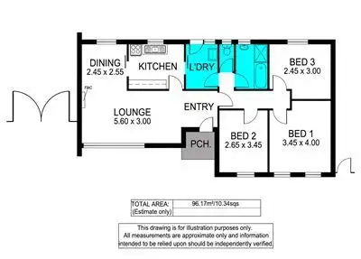 Floorplan of Homely house listing, 9 Cushen Street, Smithfield Plains SA 5114