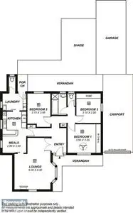 Floorplan of Homely house listing, 8 Manya Avenue, Brahma Lodge SA 5109