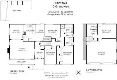 Floorplan of Homely house listing, 10 Grandview Crt, Howrah TAS 7018