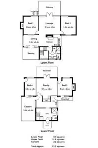 Floorplan of Homely house listing, 37 Azure Avenue, Balnarring VIC 3926