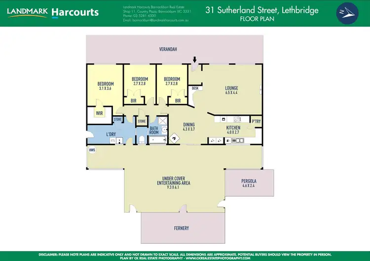 Floorplan of Homely house listing, 31 Sutherland Street, Lethbridge VIC 3332