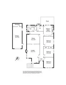 Floorplan of Homely house listing, 46 Marrbridge Road, Moorabbin VIC 3189