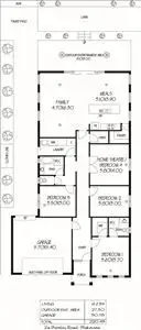 Floorplan of Homely house listing, 2A Bentley Road, Blakeview SA 5114