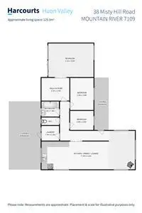 Floorplan of Homely house listing, 38 Misty Hill Road, Mountain River TAS 7109