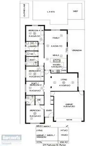 Floorplan of Homely house listing, 24 Parkview Street, Burton SA 5110