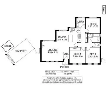 Floorplan of Homely house listing, 10 Thomas Way, Hallett Cove SA 5158