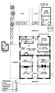 Floorplan of Homely house listing, 26 Philip Avenue, Leabrook SA 5068