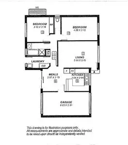 Floorplan of Homely unit listing, 2/19 Hill Avenue, Cumberland Park SA 5041