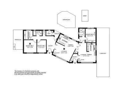 Floorplan of Homely house listing, 32 Arcowie Road, Dernancourt SA 5075