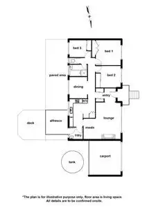 Floorplan of Homely house listing, 2 Olive Avenue, Harkaway VIC 3806