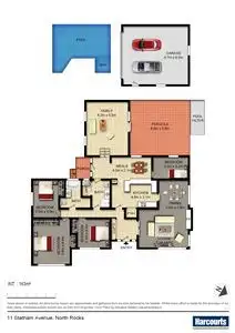 Floorplan of Homely house listing, 11 Statham Avenue, North Rocks NSW 2151