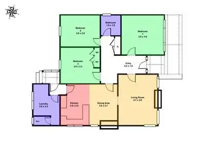 Floorplan of Homely house listing, 248 Forest Street, Wendouree VIC 3355