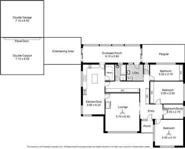 Floorplan of Homely house listing, 17 Arthur Road, Mount Compass SA 5210
