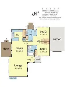 Floorplan of Homely house listing, 24A Balmoral Street, Kilsyth VIC 3137