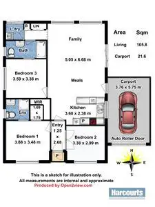 Floorplan of Homely house listing, 9 Lynch Avenue, Gawler South SA 5118