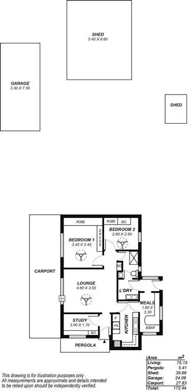 Floorplan of Homely house listing, 135 Hanson Rd, Woodville North SA 5012