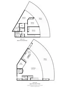 Floorplan of Homely flat listing, 68/1 Collins Street, Hobart TAS 7000