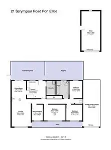 Floorplan of Homely house listing, 21 Scrymgour Road, Port Elliot SA 5212