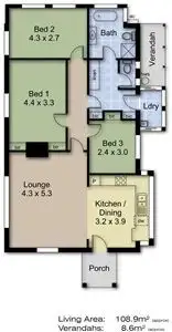 Floorplan of Homely house listing, 23 Merrion Terrace, Stirling SA 5152
