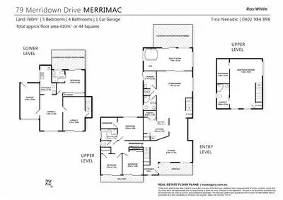 Floorplan of Homely house listing, 79 Merridown Drive, Merrimac QLD 4226