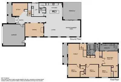 Floorplan of Homely house listing, 1 Golden Way, Skye VIC 3977