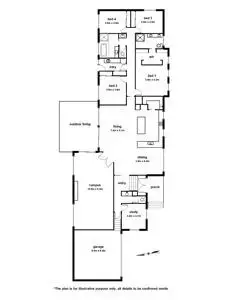 Floorplan of Homely house listing, 20 Viewpoint Place, Berwick VIC 3806