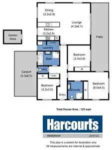 Floorplan of Homely unit listing, 2/9 Discovery Place, Margate TAS 7054