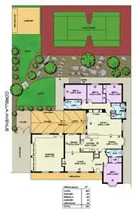 Floorplan of Homely house listing, 22 Mount Malvern Road, Chandlers Hill SA 5159